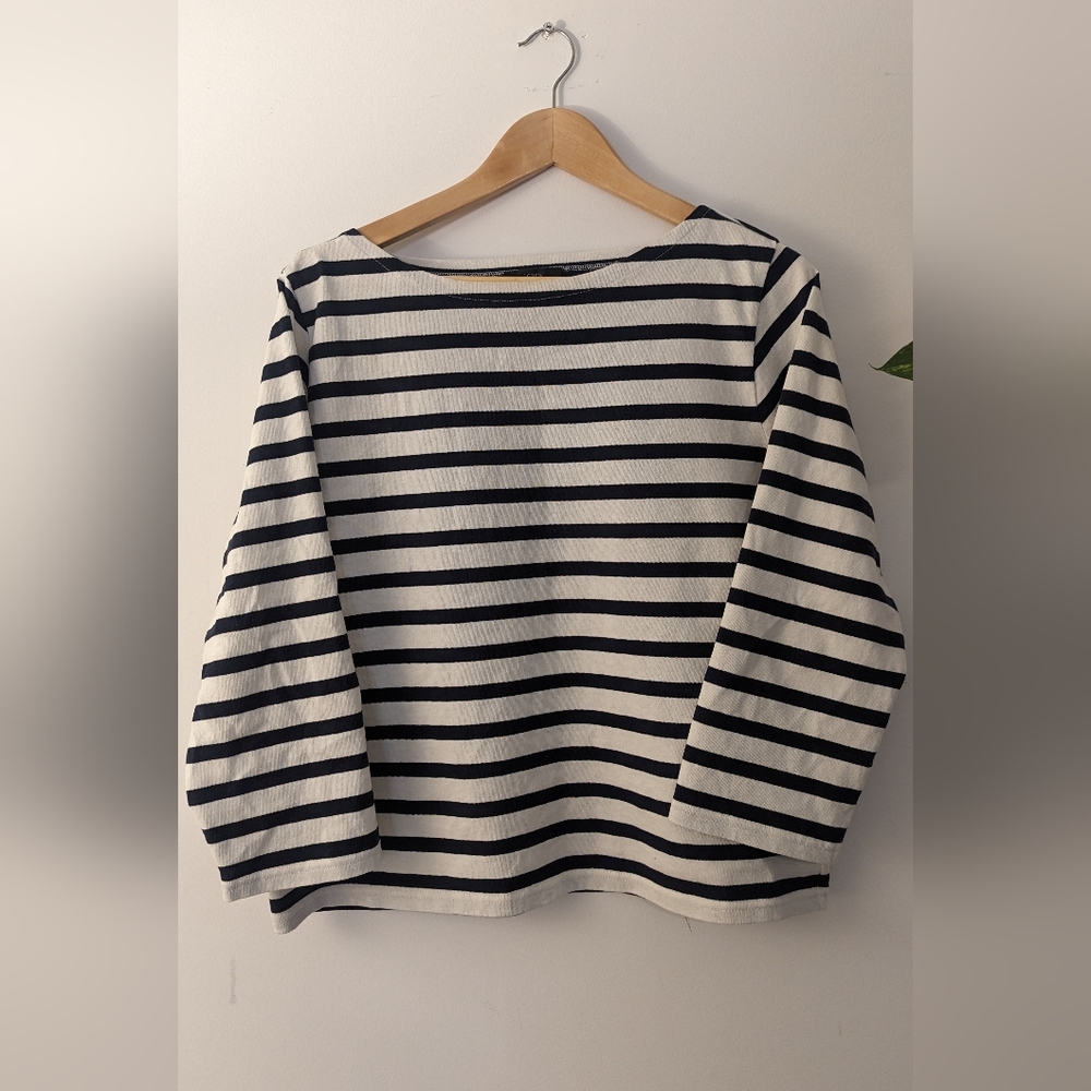 J. Crew Boat neck top
